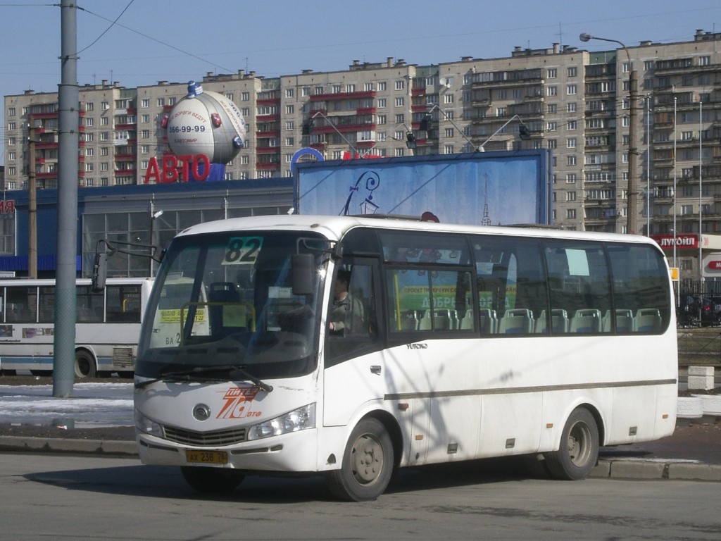 Санкт-Петербург, Yutong ZK6737D № 2249