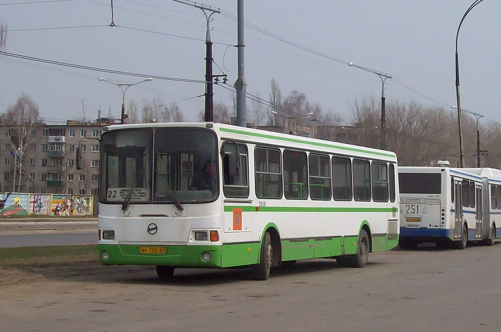 Samara region, LiAZ-5256.25 Nr. ВК 726 63