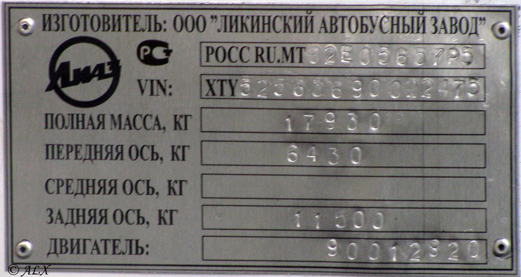 Воронежская область, ЛиАЗ-5256.36 № ВВ 083 36