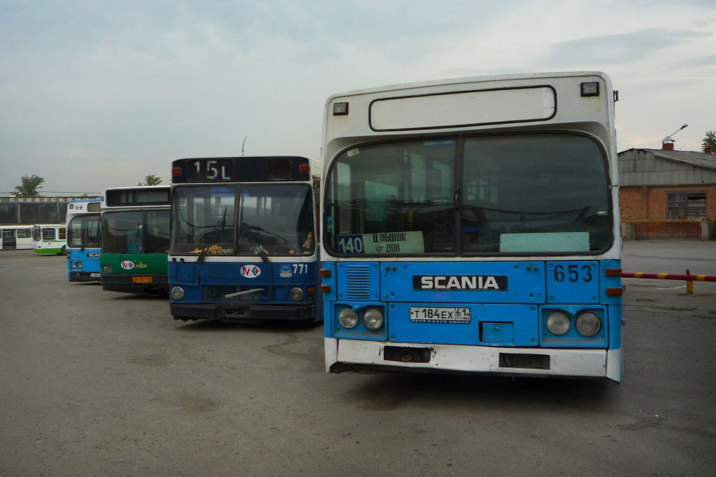Ростовская область, Scania CN112CL № 653; Ростовская область — Предприятия автобусного транспорта