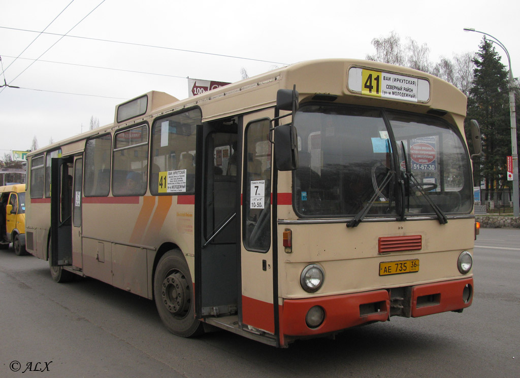 Воронежская область, Mercedes-Benz O305 № АЕ 735 36