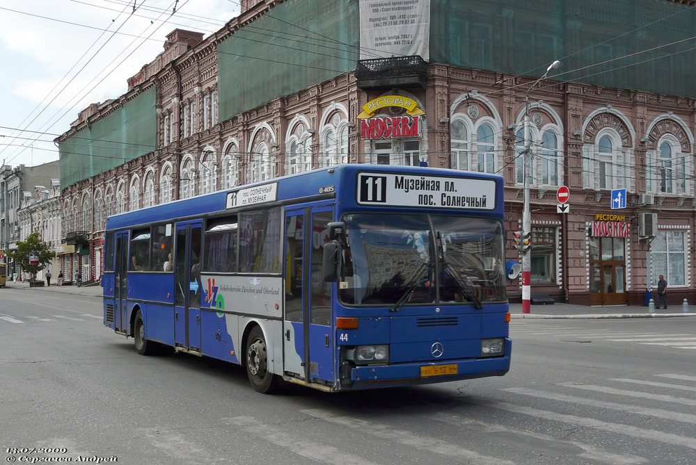 Саратовская область, Mercedes-Benz O405 № АН 613 64