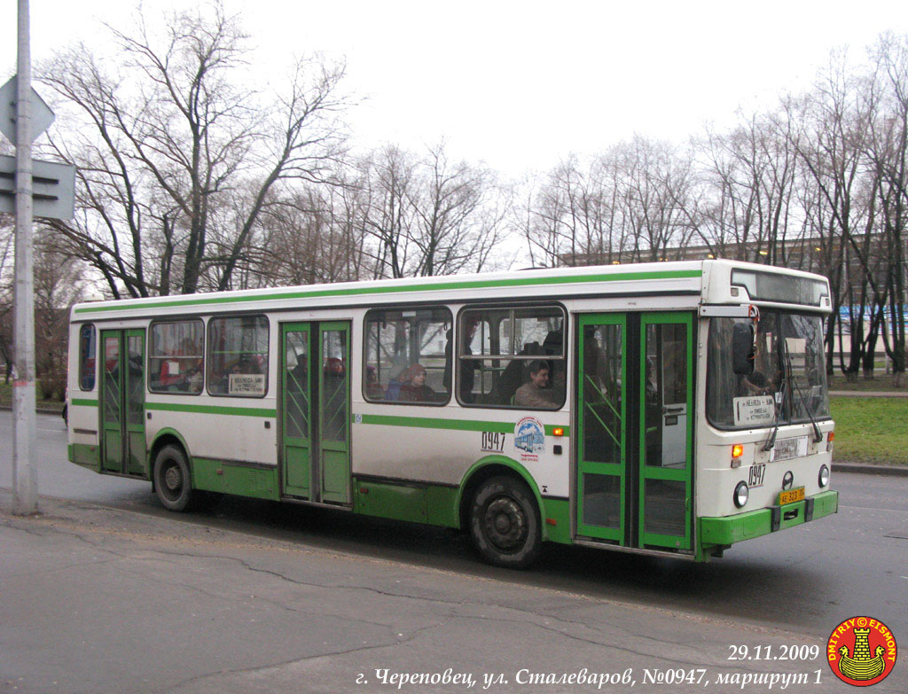 Вологодская область, ЛиАЗ-5256.25 № 0947