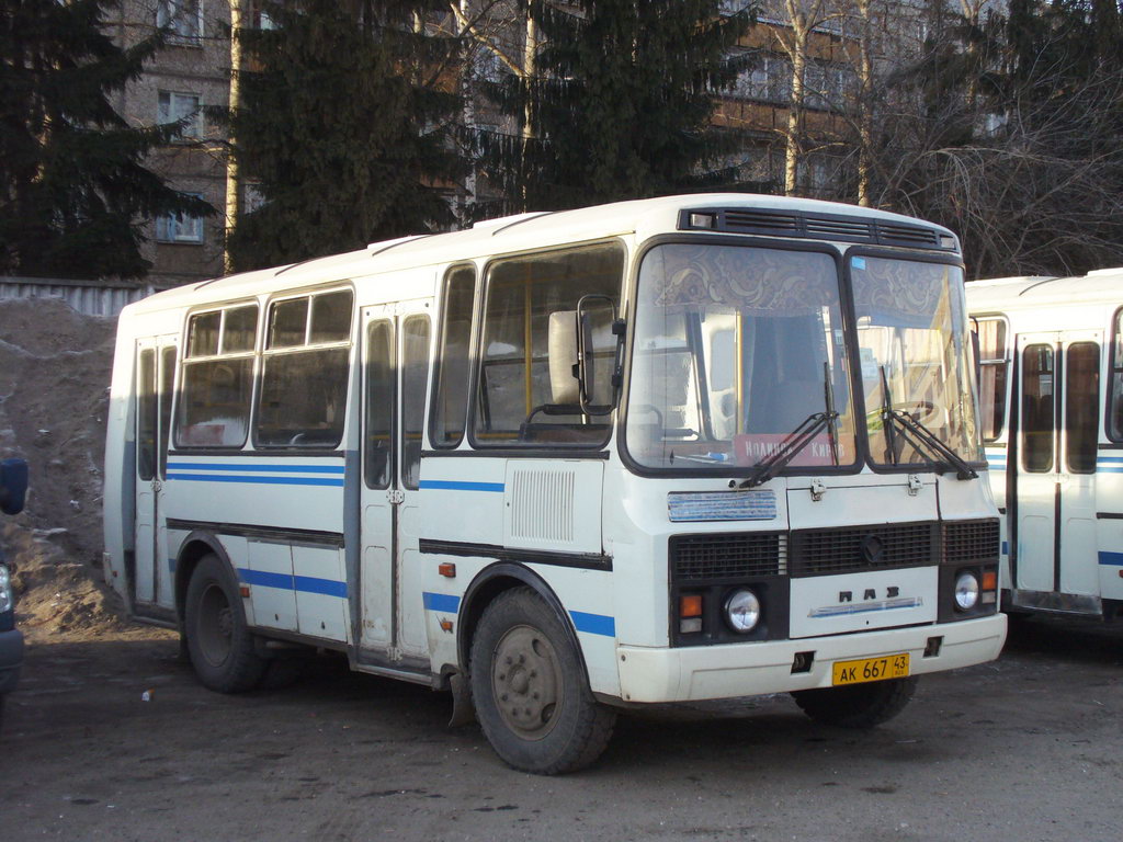 Кировская область, ПАЗ-32054-07 № АК 667 43