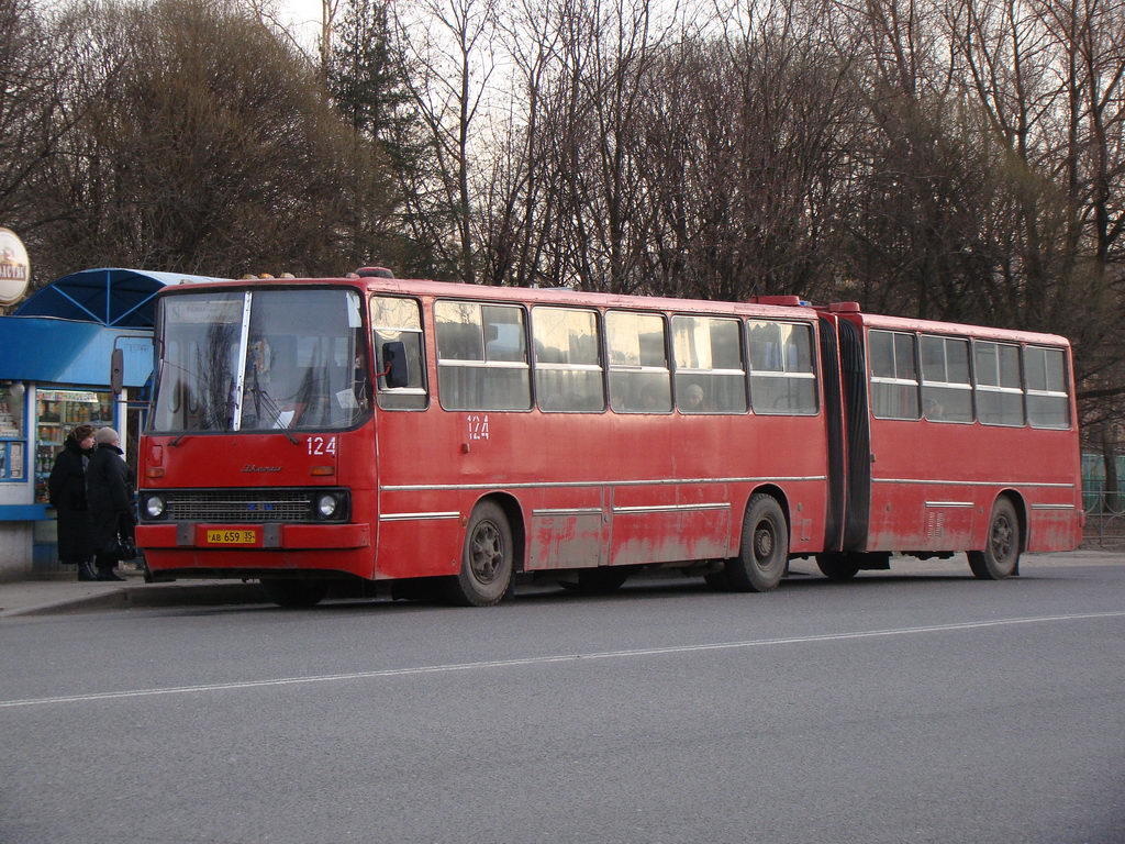 Вологодская область, Ikarus 280.33 № 124