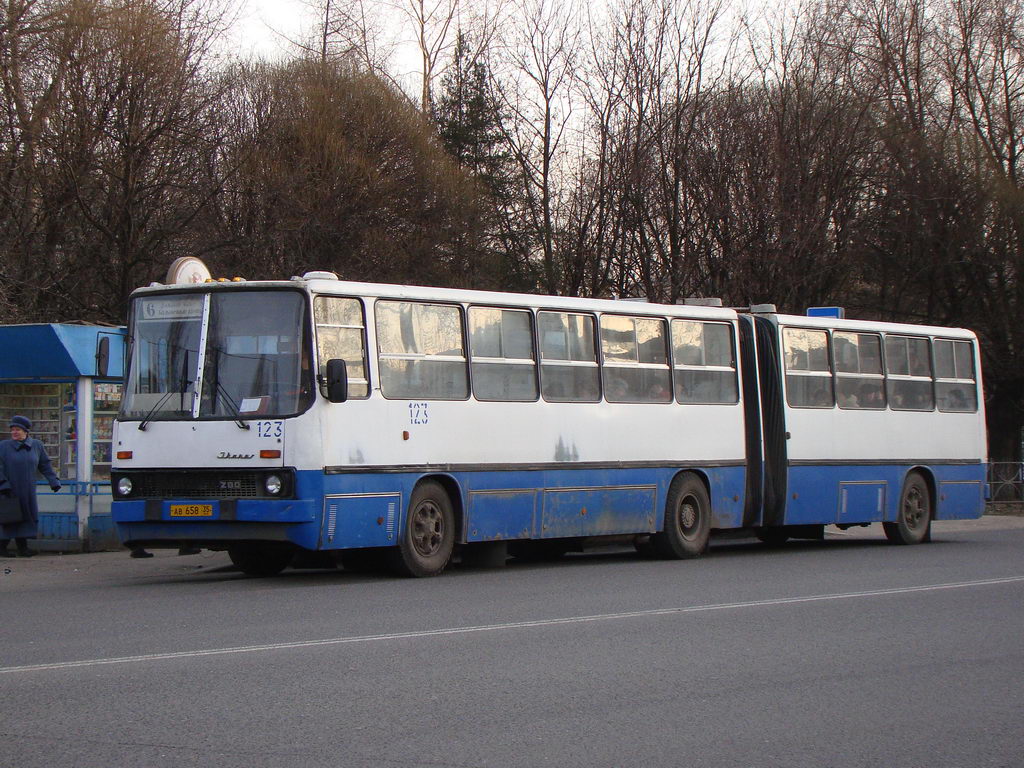 Вологодская область, Ikarus 280.33 № 123