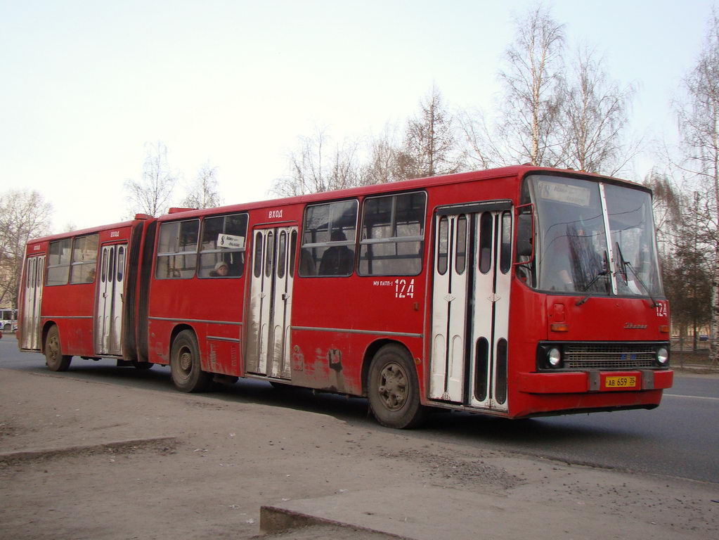 Вологодская область, Ikarus 280.33 № 124