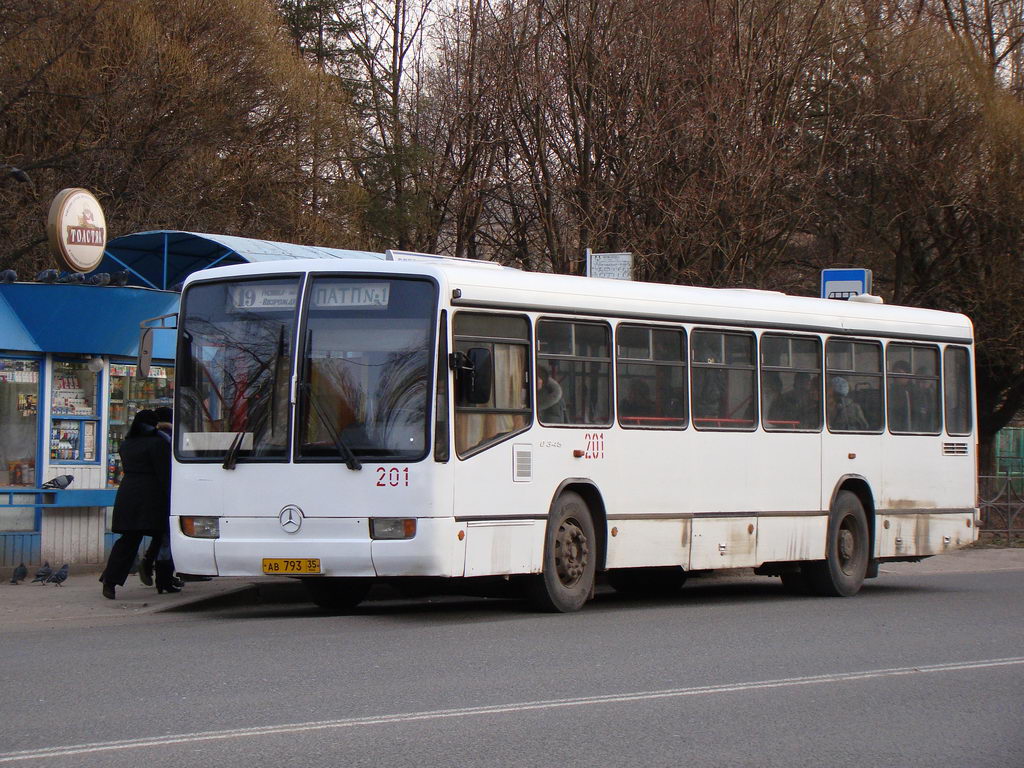 Vologdai terület, Mercedes-Benz O345 sz.: 201