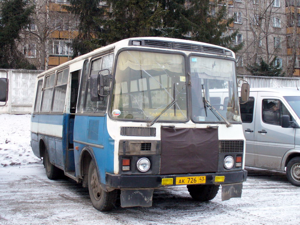 Кировская область, ПАЗ-3205 (00) № АК 726 43