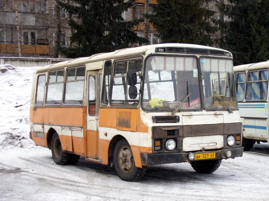 Кировская область, ПАЗ-3205-110 № АК 727 43