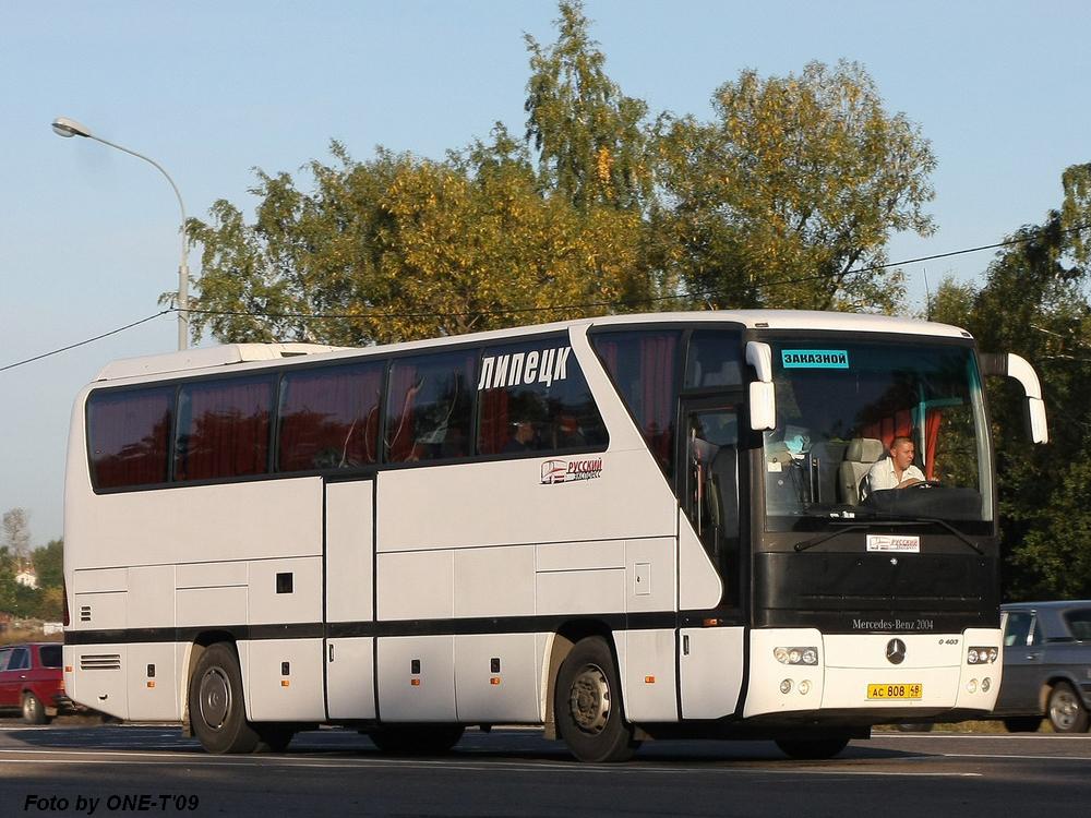 Липецкая область, Mercedes-Benz O403SHD № АС 808 48