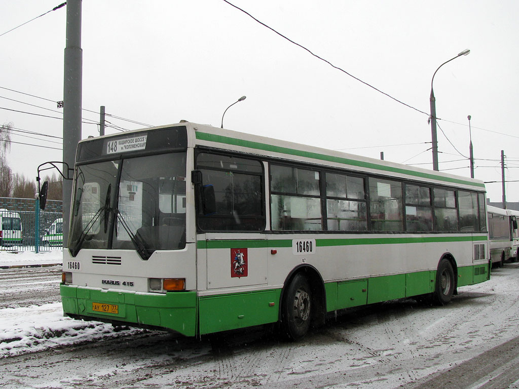 Москва, Ikarus 415.33 № 16460