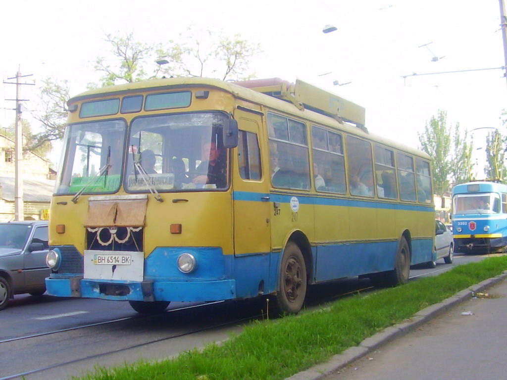 Odessa region, LiAZ-677M # 247