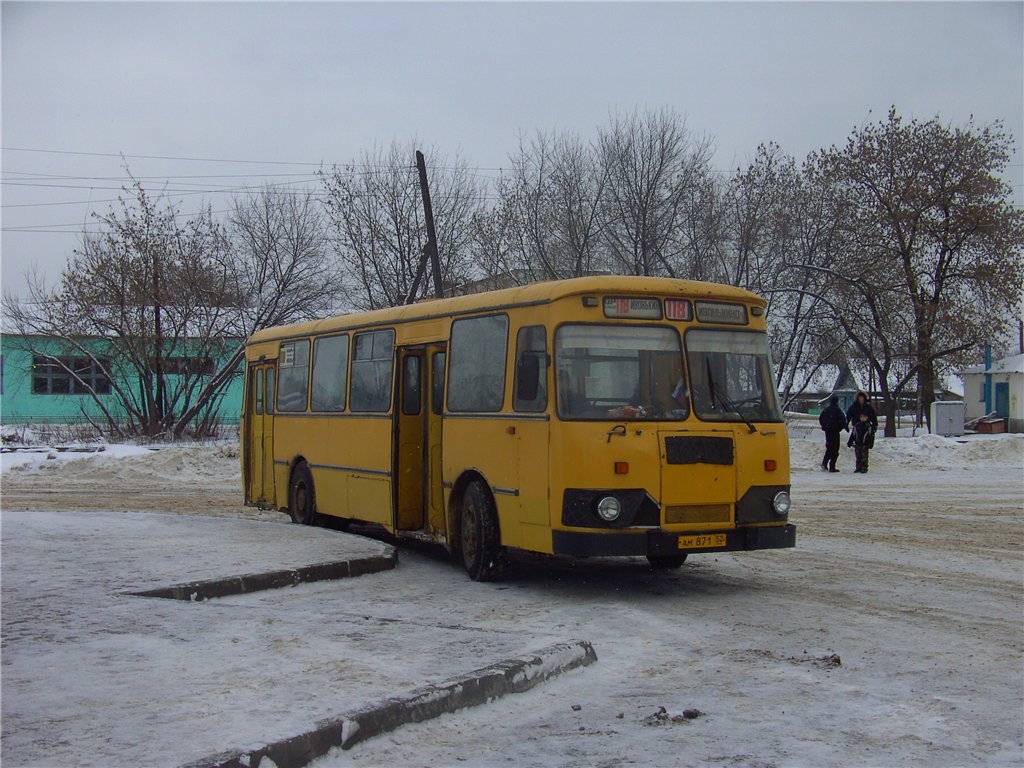 Nizhegorodskaya region, LiAZ-677M Nr. АМ 871 52