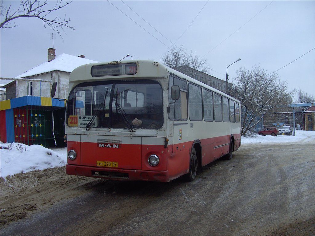 Нижегородская область, MAN 192 SL200 № 1138