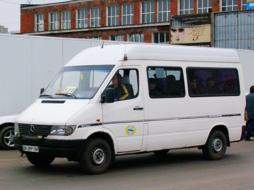 Одесская область, Mercedes-Benz Sprinter W901/W902 208D № BH 2891 BH