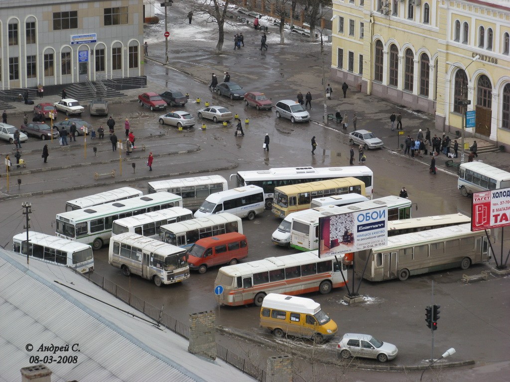 Московская область — Автовокзалы, автостанции, конечные станции и остановки