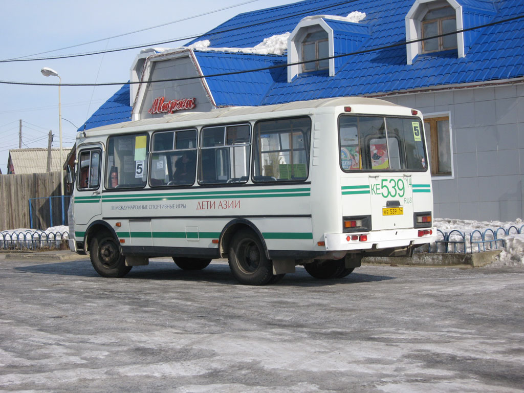 Саха (Якутия), ПАЗ-32053 № КЕ 539 14