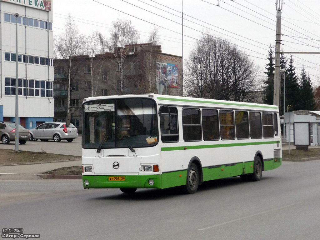 Пензенская область, ЛиАЗ-5256.46 № АУ 205 58