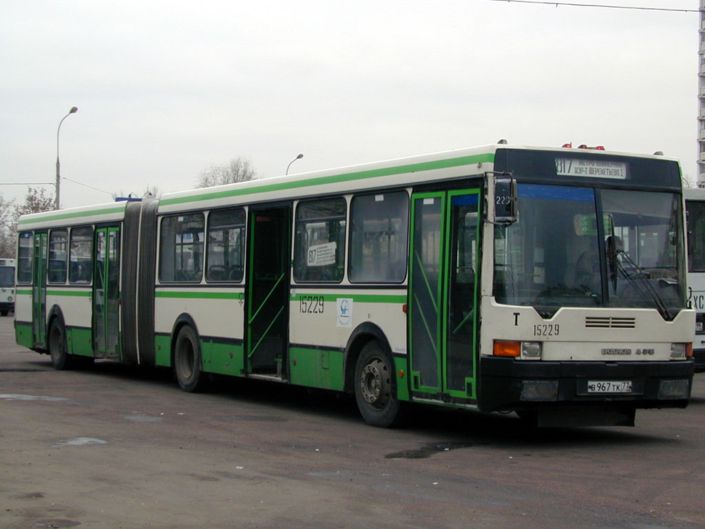 Москва, Ikarus 435.17 № 15229