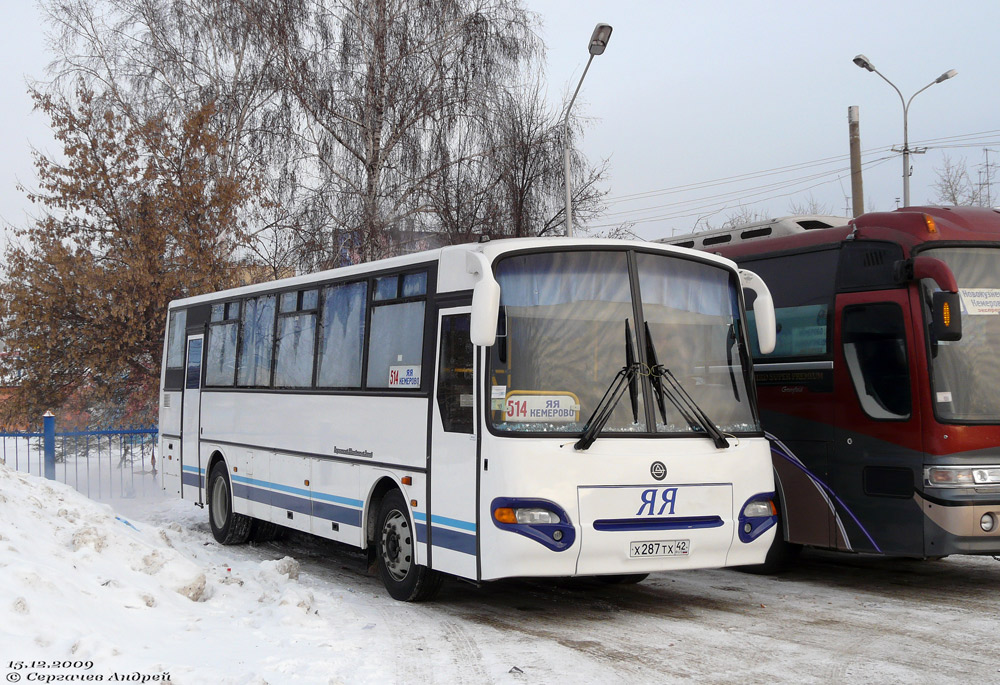 Кемераўская вобласць-Кузбас, КАвЗ-4238-02 № Х 287 ТХ 42