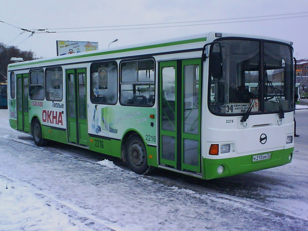 Тюменская область, ЛиАЗ-5256.25 № 2216