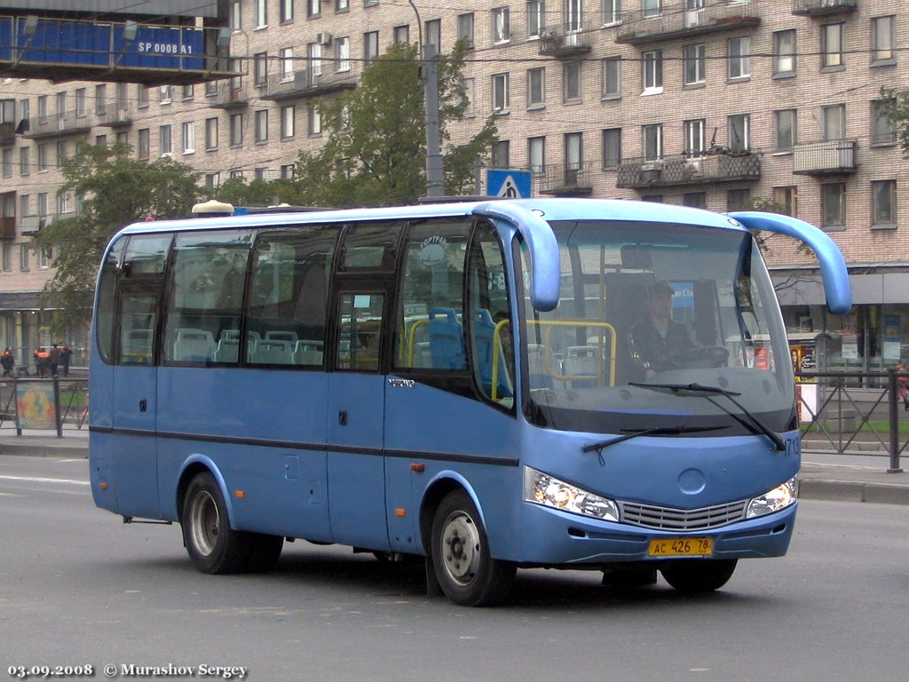 Санкт-Петербург, Yutong ZK6737D № 1713