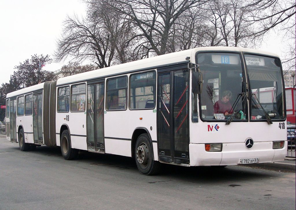 Ростовская область, Mercedes-Benz O345G № 418