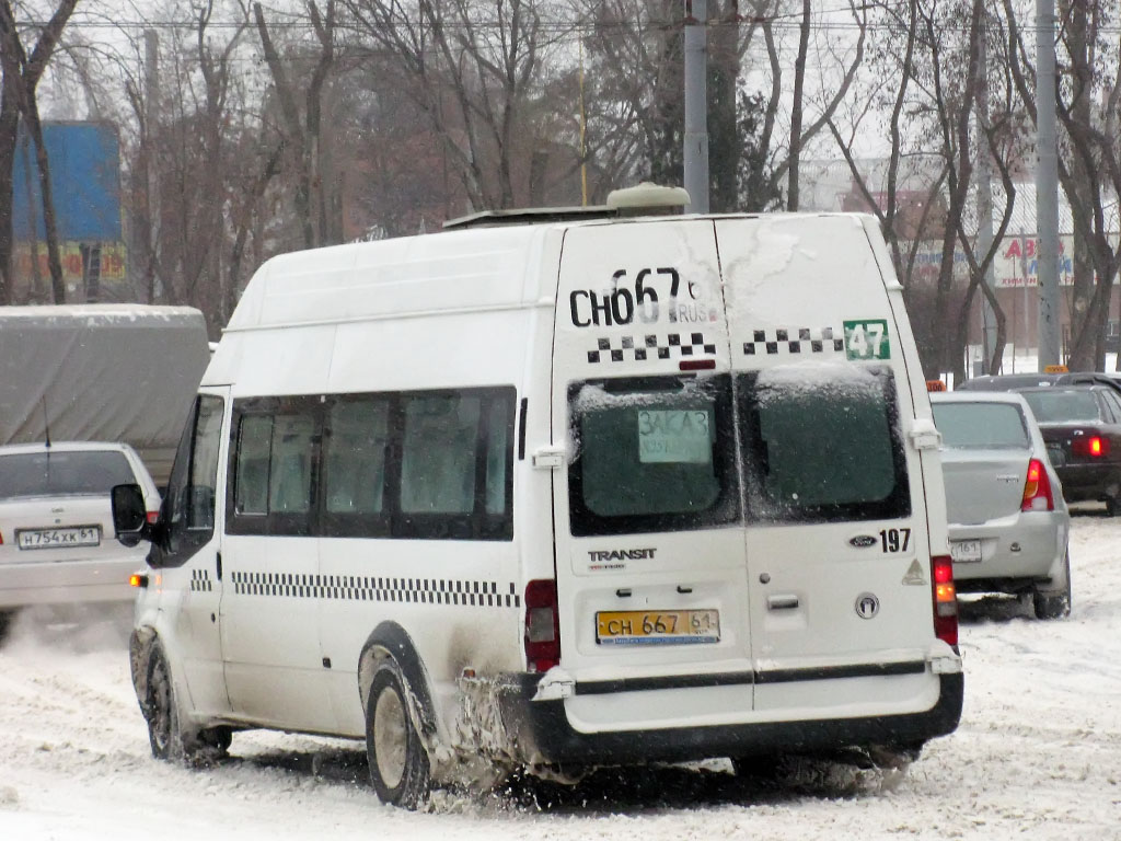 Ростовская область, Нижегородец-222702 (Ford Transit) № 197