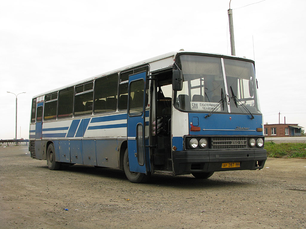 Свердловская область, Ikarus 250.59 № АР 287 66 — Фото — Автобусный  транспорт