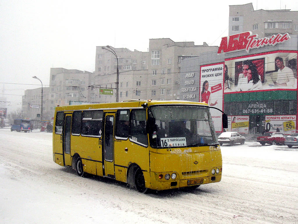 Херсонская область, Богдан А09201 № BT 0601 AA — Фото — Автобусный транспорт