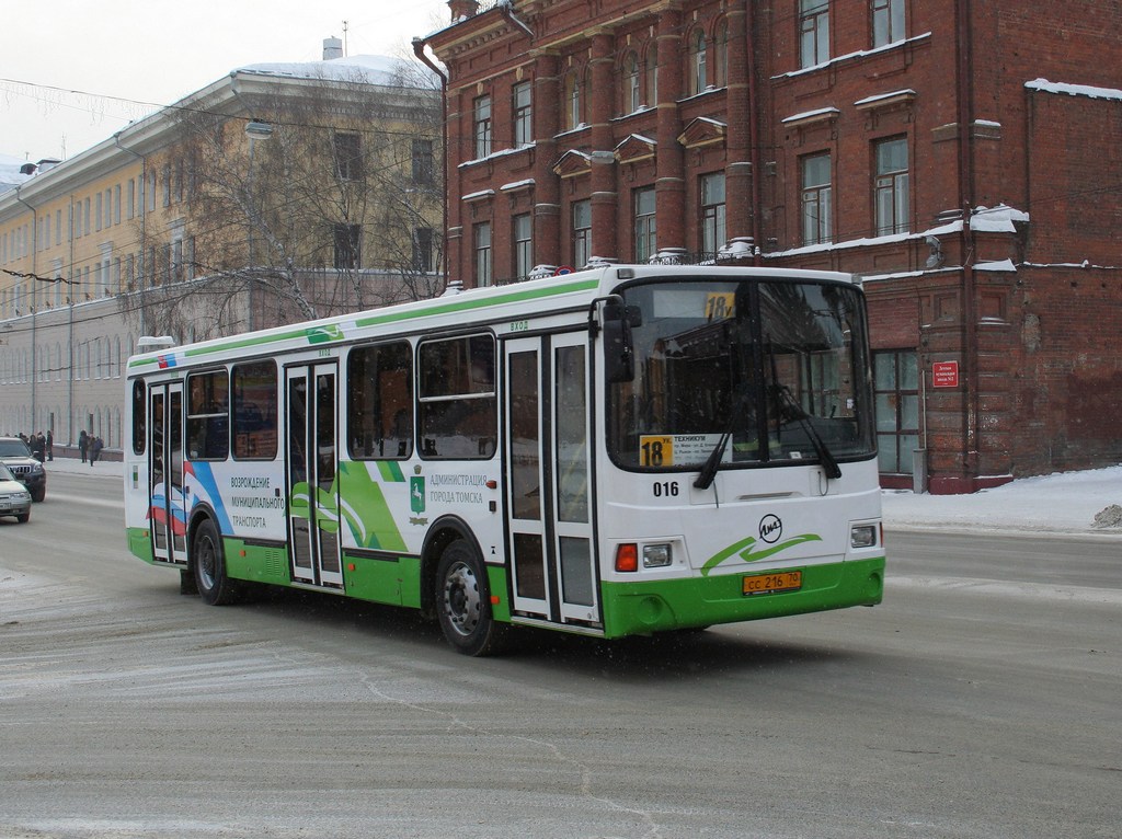 Томская область, ЛиАЗ-5256.26 № 016