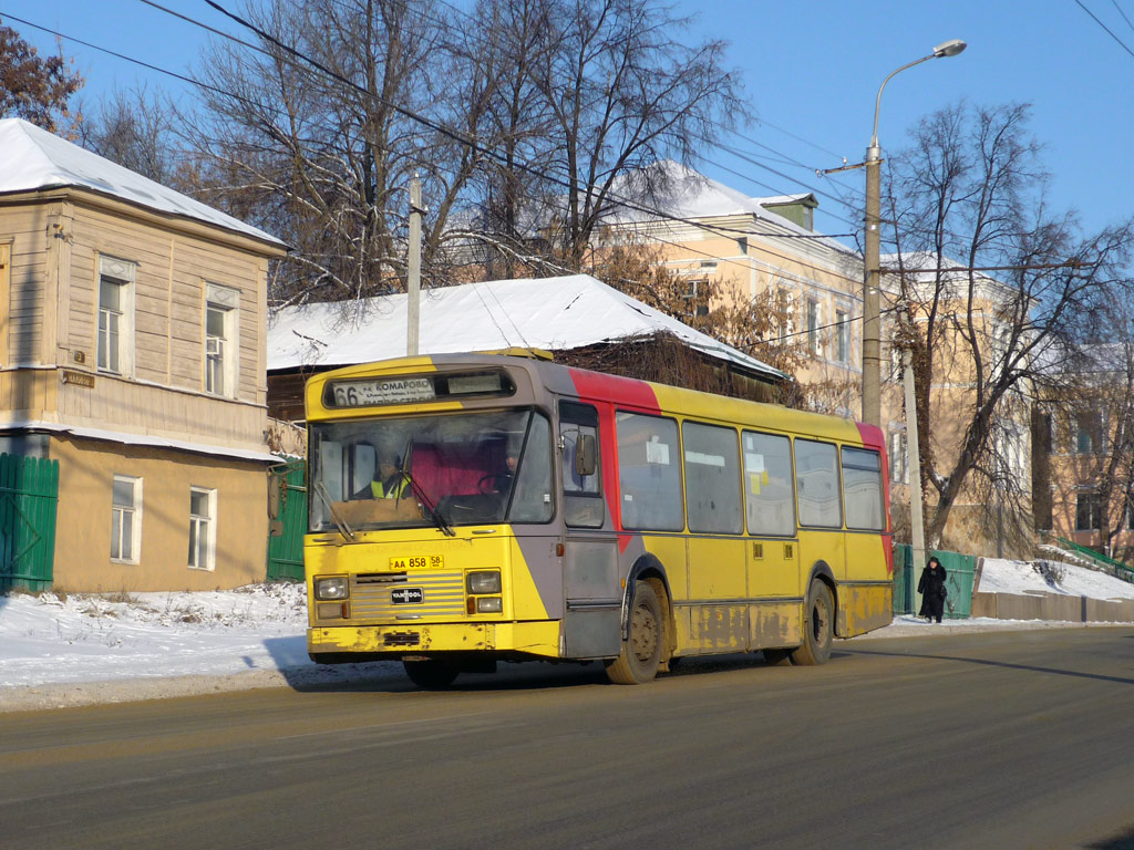 Пензенская область, Van Hool A120/50 № АА 858 58