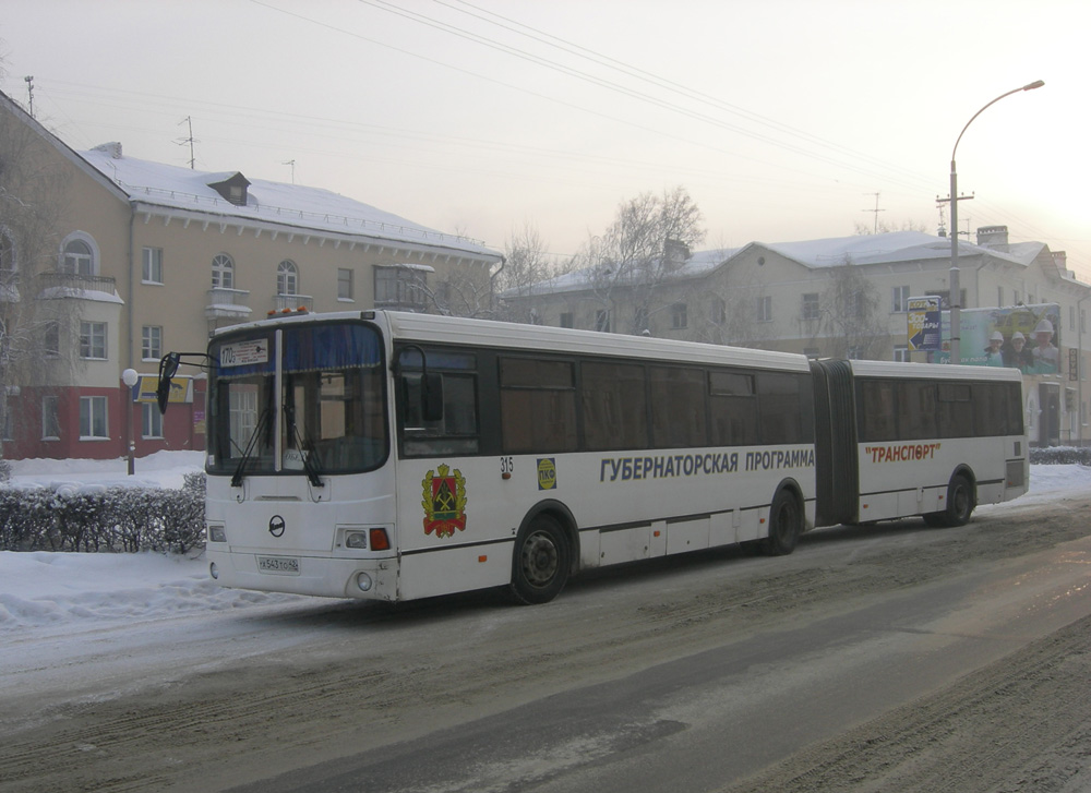 Кемеровская область - Кузбасс, ЛиАЗ-6212.00 № 315