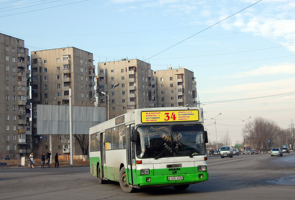 Алматы, MAN 791 SL202 № A 605 VON