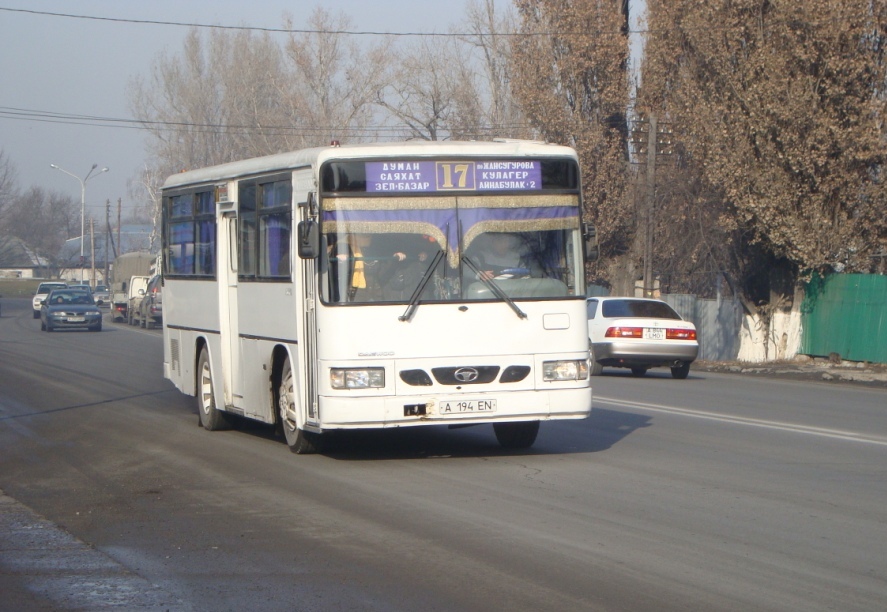 Алматы, Daewoo BS090 Royal Midi (Ulsan) № A 194 EN