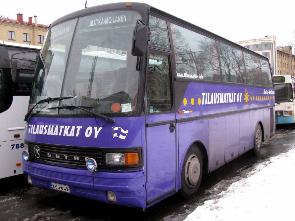 Финляндия, Setra S210HD № XUJ-849