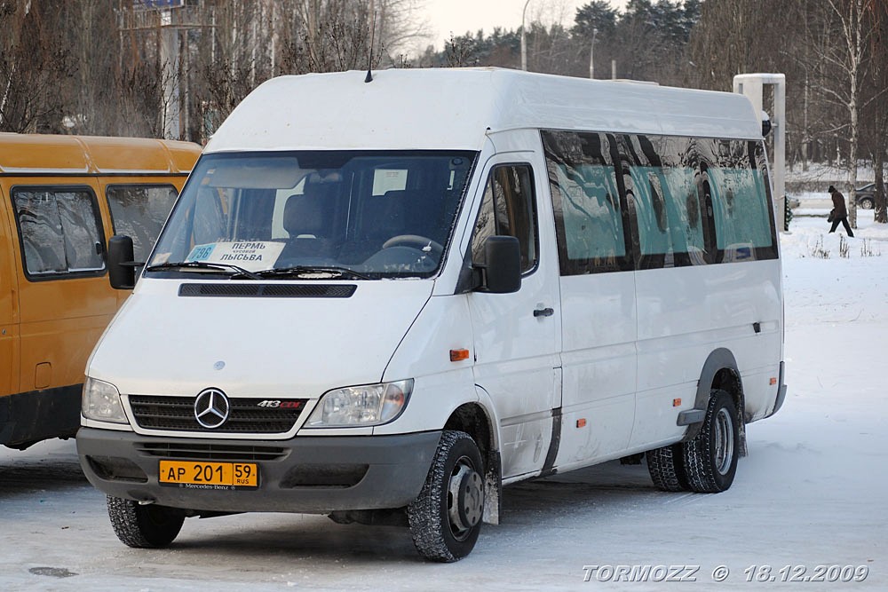 Kraj Permski, Mercedes-Benz Sprinter W904 413CDI Nr АР 201 59