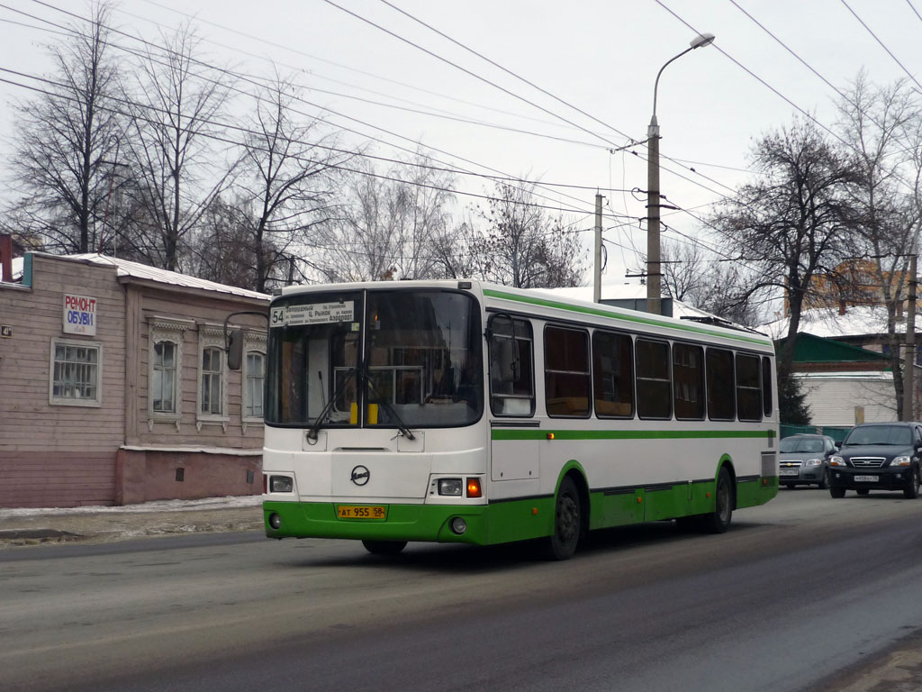 Пензенская область, ЛиАЗ-5256.45 № АТ 955 58