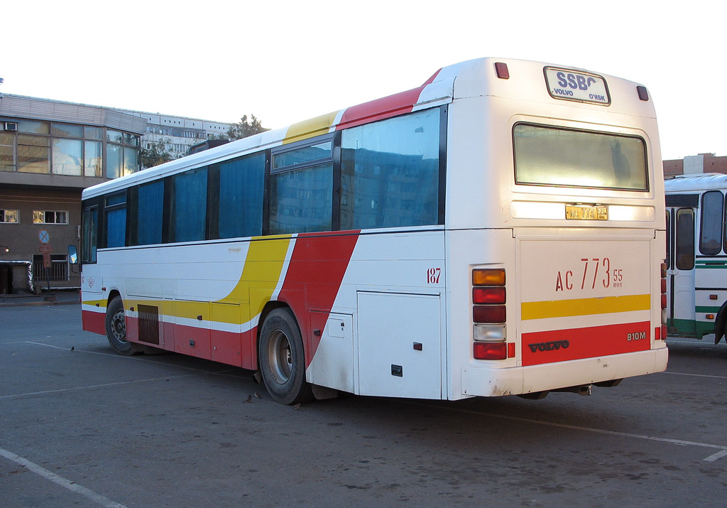 Омская область, СибСкан (Volvo B10M-60F) № 187