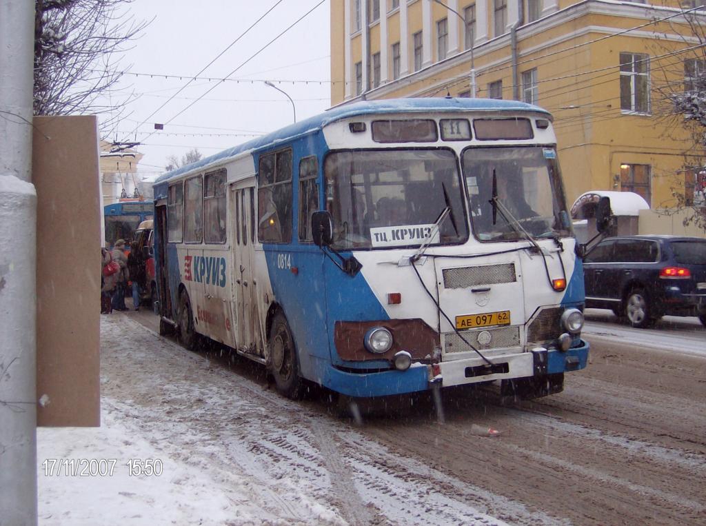 Рязанская область, ЛиАЗ-677М № 0814