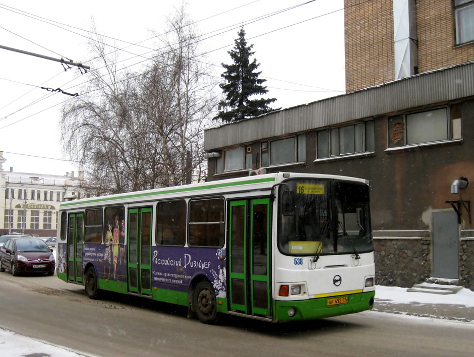 Тульская область, ЛиАЗ-5256.45 № 538