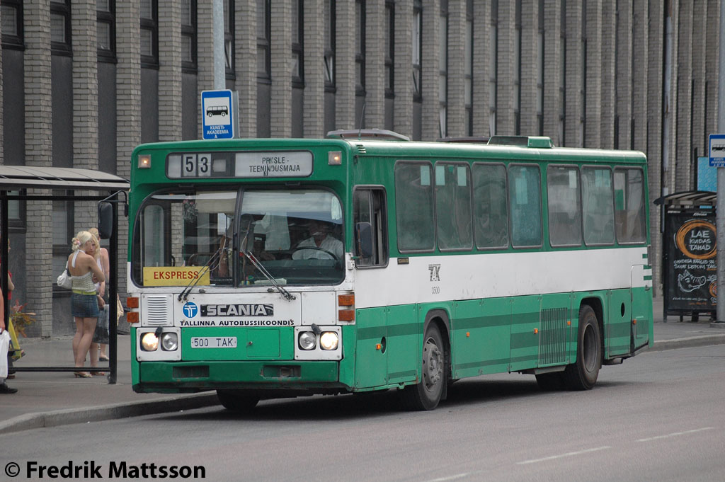 Эстония, Scania CR112 № 3500