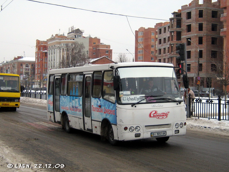 Полтавская область, Богдан А09202 № BI 1053 AK