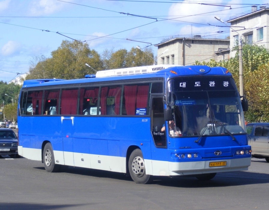 Хабаровский край, Daewoo BH120F Royal Cruiser № КА 111 27