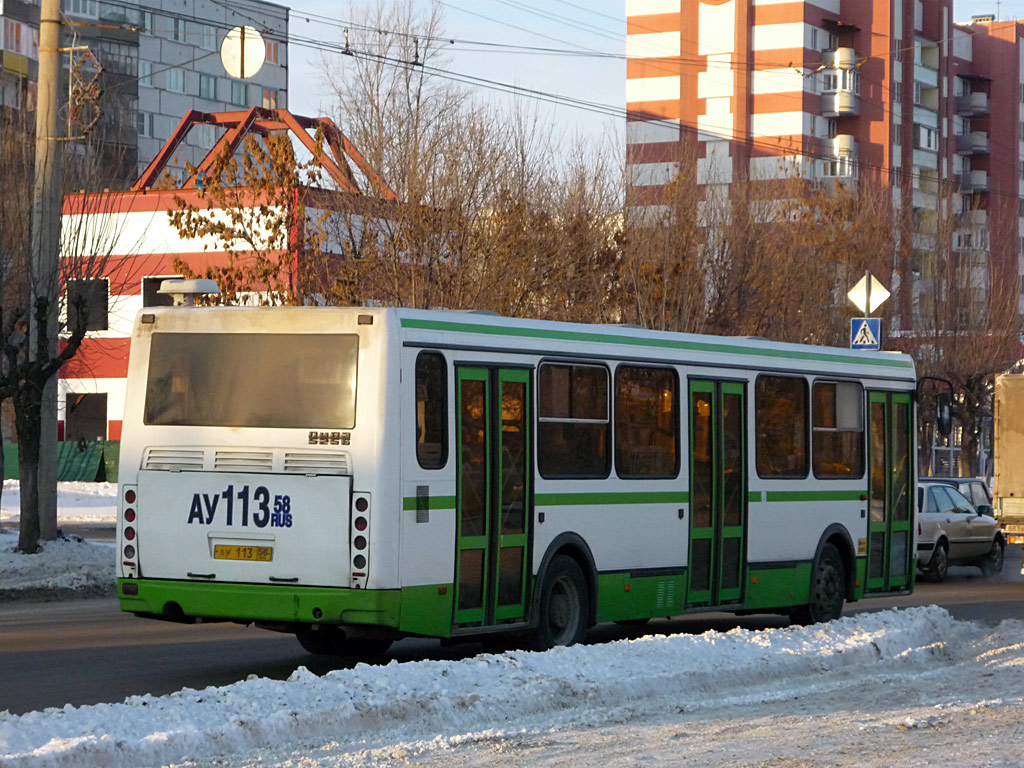 Пензенская область, ЛиАЗ-5256.35 № АУ 113 58