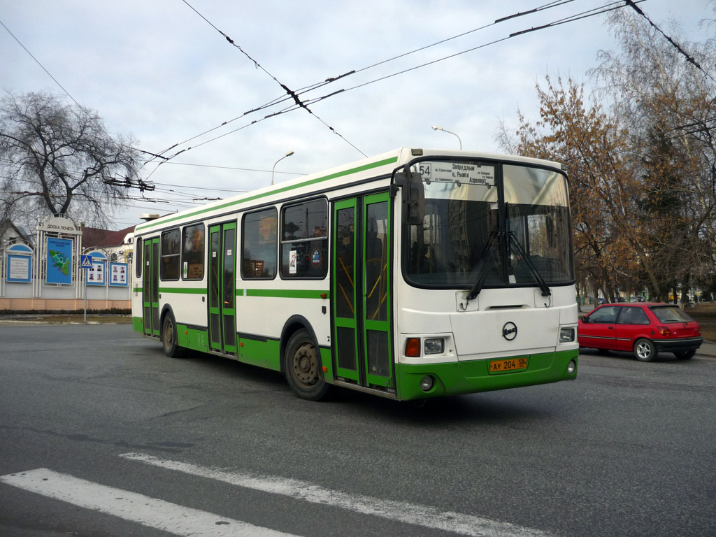 Пензенская область, ЛиАЗ-5256.46 № АУ 204 58