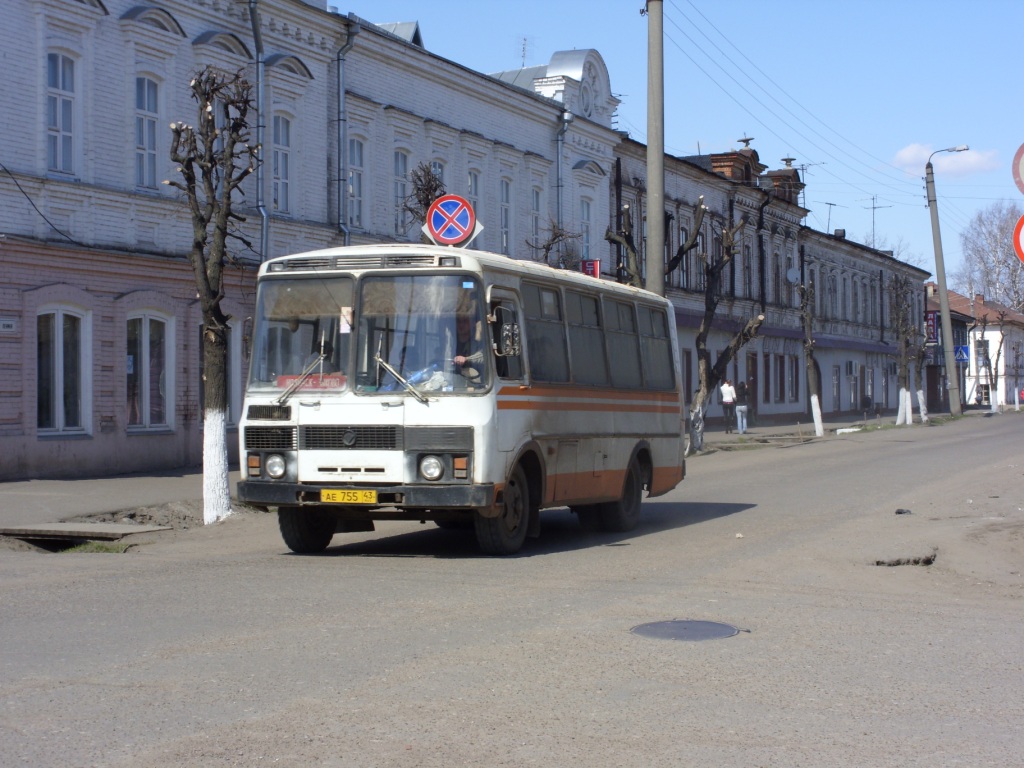 Кировская область, ПАЗ-3205 (00) № АЕ 755 43