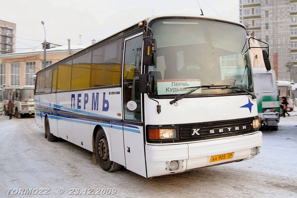 Perm region, Setra S215HR # АА 905 59