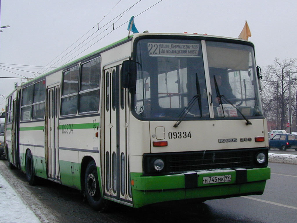 Москва, Ikarus 280.33M № 09334